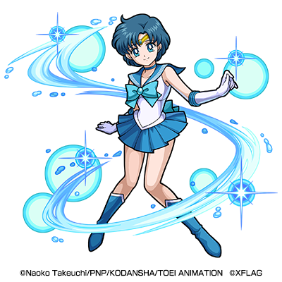 「美少女戰士 Sailor Moon Crystal」- 愛與知性的戰士 水星仙子（★6）