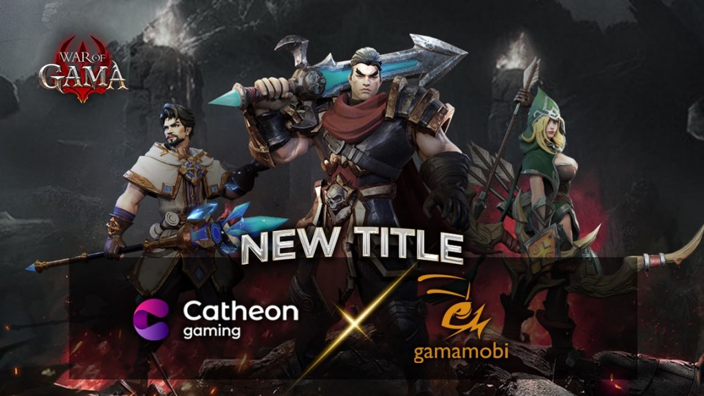 圖：Catheon Gaming與Gamamobi合作，聯手將War of GAMA帶到區塊鏈上