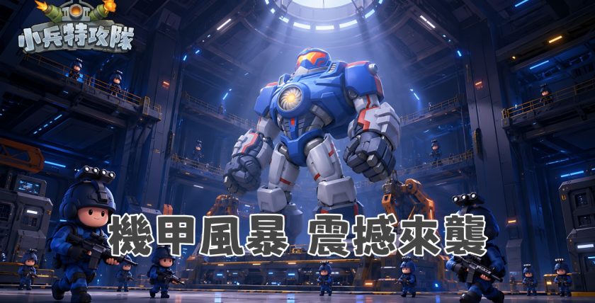 圖1：《小兵特攻隊》史詩級更新：機甲時代全面開啟