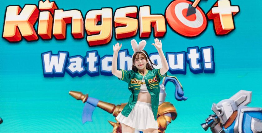 圖3_金娜妍熱情帶動全場玩家大跳《Kingshot》招牌舞蹈